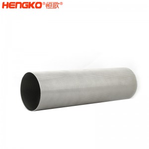 專業(yè)制造304 316L不銹鋼金屬絲網(wǎng)濾芯 用于醫(yī)用設備配件