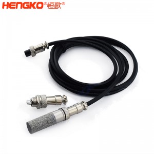 恒歌直銷不銹鋼RHT-H20-B平頭溫濕度傳感器探頭帶電線，用于農業(yè)大棚