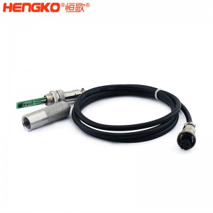 恒歌直銷不銹鋼RHT-H20-B平頭溫濕度傳感器探頭帶電線，用于農業(yè)大棚