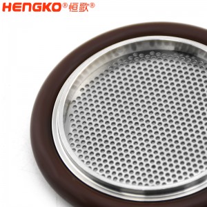 不銹鋼包邊網(wǎng)片濾芯過濾精度高燒結網(wǎng)片用于植物香薰過濾精油