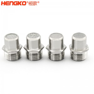 廠家定制有創(chuàng)呼吸機氣源入口醫(yī)療級316L不銹鋼過濾器濾芯防塵透氣耐腐蝕，用于呼吸機