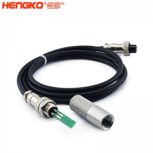 恒歌直銷不銹鋼RHT-H20-B平頭溫濕度傳感器探頭帶電線，用于農業(yè)大棚