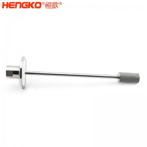 廠家批發(fā)316L不銹鋼長桿不銹鋼曝氣頭耐腐蝕防塵，用于二氧化碳/氧氣擴散