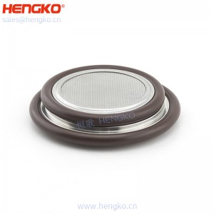 工廠直銷微米級圓形燒結不銹鋼絲網(wǎng)濾芯_氣液過濾用不銹鋼包邊濾片