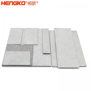 廠家直銷316不銹鋼粉末燒結濾板高強度耐高溫耐腐蝕，化工制藥過濾不銹鋼過濾器