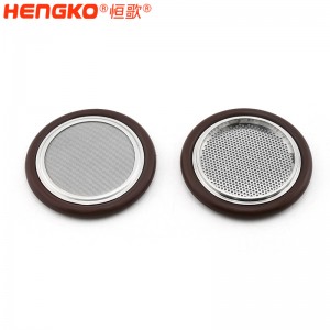 不銹鋼包邊網(wǎng)片濾芯過濾精度高燒結網(wǎng)片用于植物香薰過濾精油