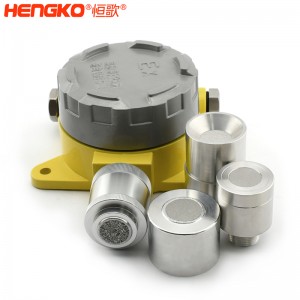 廠家直銷固定式0-10V可燃氣體傳感器防爆防塵帶不銹鋼外殼,用于暖通空調(diào)