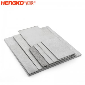 廠家直銷316不銹鋼粉末燒結濾板高強度耐高溫耐腐蝕，化工制藥過濾不銹鋼過濾器