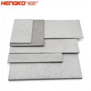 廠家直銷316不銹鋼粉末燒結濾板高強度耐高溫耐腐蝕，化工制藥過濾不銹鋼過濾器