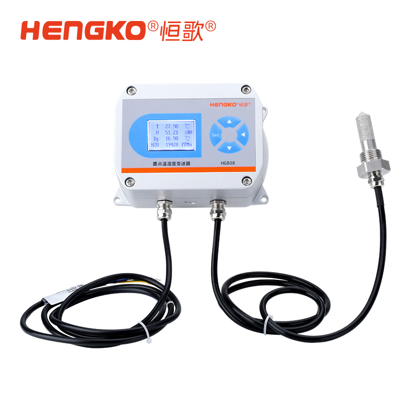 印染廠高溫水汽影響測量?恒歌高濕溫濕度變送器抗冷凝，數據精準不漂移!